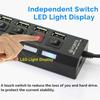 USB Hub 2.0 Multi USB Port 4/7 Ports Hub USB High Speed Hab with On/off Switch USB Splitters