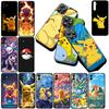 for Samsung Galaxy S10 S8 S9 Plus A33 A34 A31 70 A71 A72 Note 20 9 8 S10E Phone Cover Soft Case Cartoon P-Pokemons GO P-Pikachus
