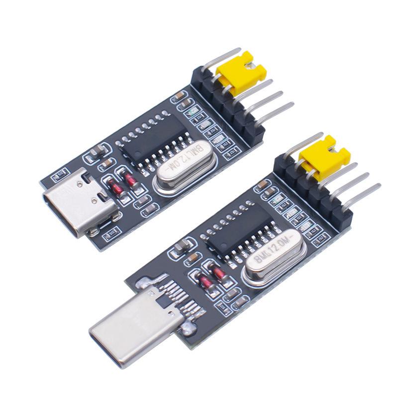 Преобразователь Usb в Ttl Uart модуль Ch340G Ch340 3.3V 5V переключатель Type-C Stc Mcu загрузочный кабель Usb в последовательный порт