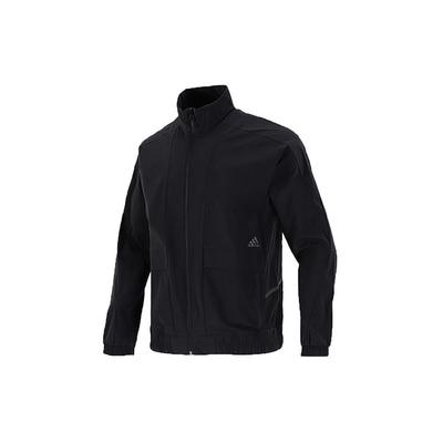 Th Wv Ttop Jkt Ветрозащитная Спортивная Куртка Черная Мужская H40215