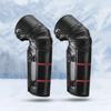 Unisex Winter Electric Motorcycle Knee Pads: Cold-Proof, Waterproof, Windproof, Thickened Fleece-Lined Leg Warmers for Riding