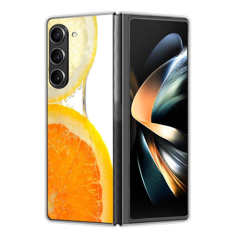 Чехол для Samsung Galaxy Z Fold 6 Чехол Ударопрочный Жесткий Пластик ПК Чехлы для Samsung Z Fold6 Fold 6 5G Fundas Милый Расписной Бампер