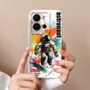 Чехол для телефона Vivo Y36 4G 5G Милый дизайн Защита камеры Задняя крышка Для Vivo Y 36 Мягкий жидкий силикон Ударопрочный Чехол-оболочка