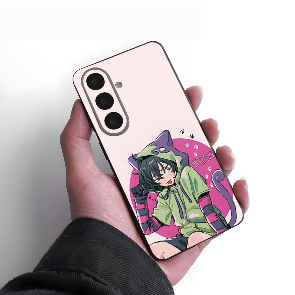 Чехол для телефона C-Comic Miya Chinen для Samsung S26 S25 Plus S20 S20 Plus S22 Ultra S23 FE S21 Plus S21 Ultra Мягкий чехол