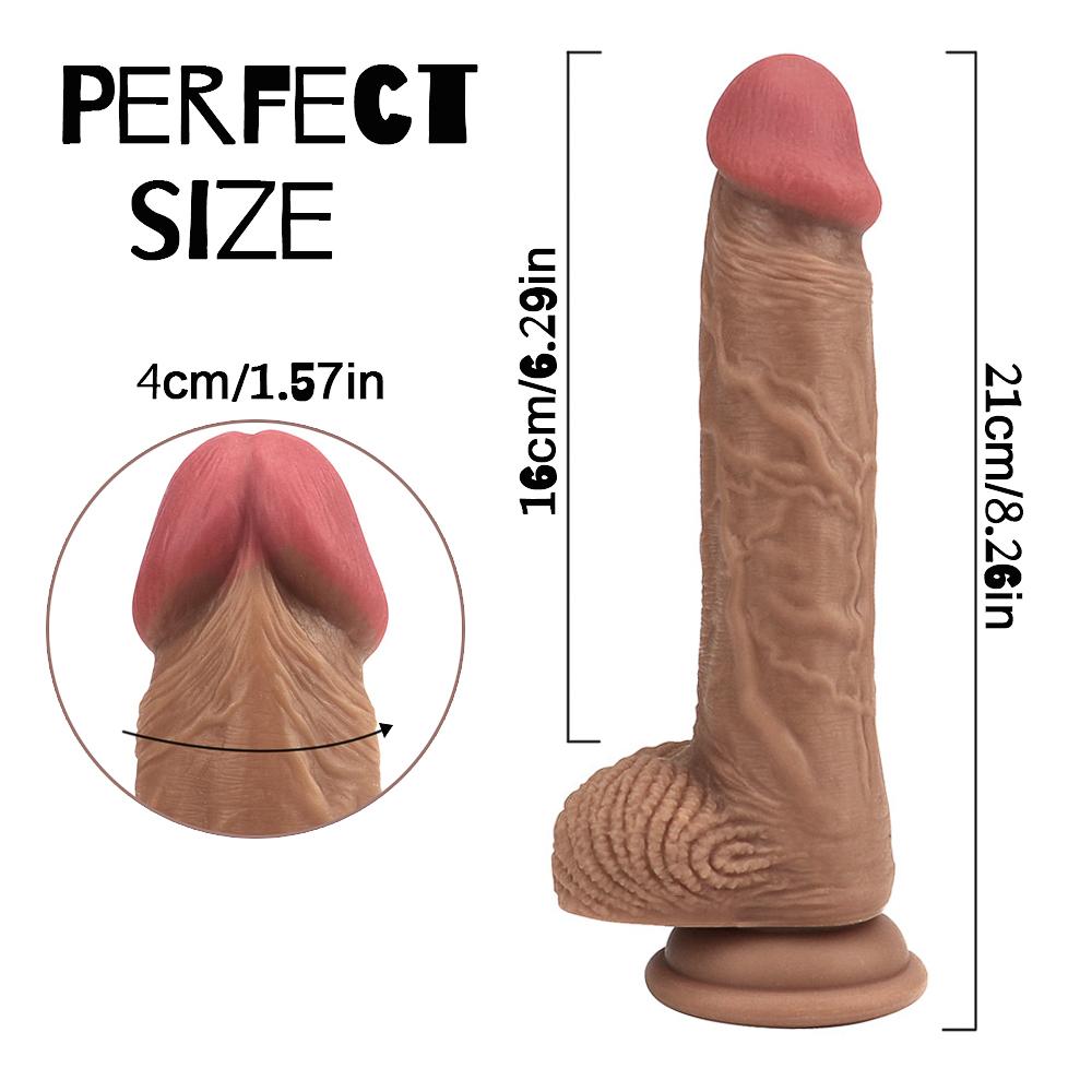 Реалистичный силиконовый фаллоимитатор с присоской, огромный искусственный член, большой пенис, фаллоимитаторы, секс-игрушки для женщин и мужчин, анальная Анальная пробка для взрослых, эротика