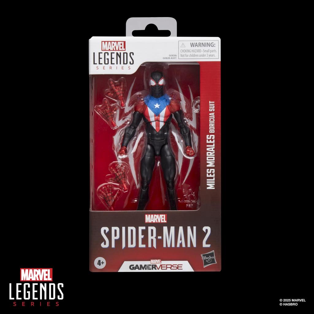 Hasbro Marvel Legends Series Gamerverse Майлз Моралес Пуболикуа коллекционная 15 см фигурка по мотивам видеоигры G0836 Authentic Suit,