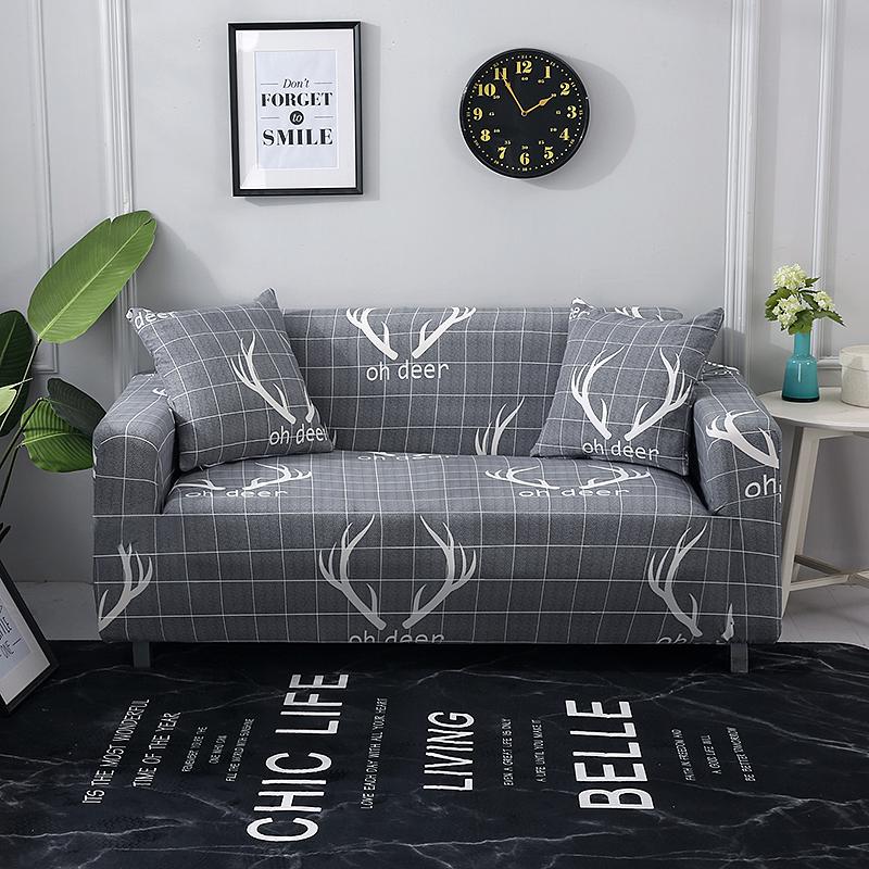 Geometric Sofa Slipcovers Elastic Sofa Covers for Living Room Funda Sofa Chair Couch Cover Sofa Towel Home Decor 1/2/3/4-seater