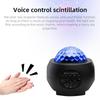Звездный проектор Bluetooth, ночник, голосовое и дистанционное управление, 32 режима освещения, встроенный музыкальный плеер, звездная галактика, океанская волна, проекционная лампа, декор