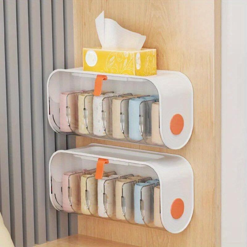Настенный органайзер для ящиков, ящик для хранения в шкафу, нижнее белье, домашний шкаф, разделитель, ящик для хранения, ящик для носков, ящик для хранения бюстгальтеров