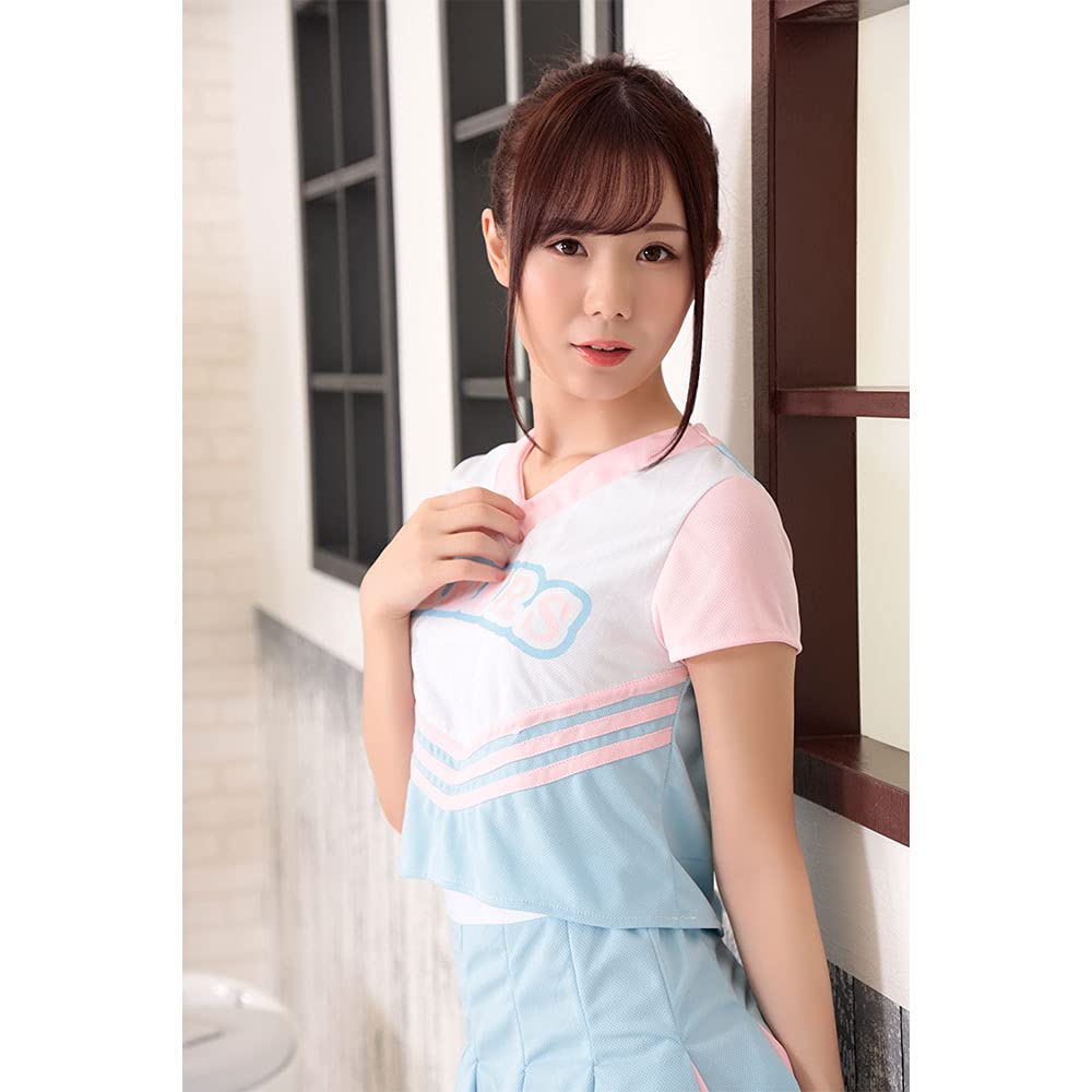 Счастливый Счастливый Костюм Косплей Униформа Чирлидера для Женщин Размер A&Tcollection (Пастель, М)