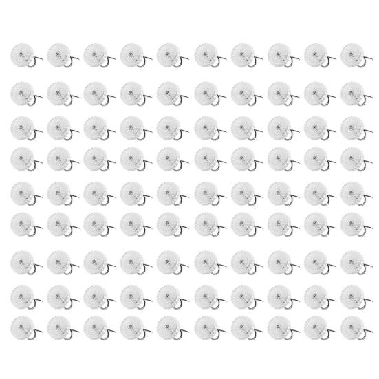 10/20/30/40/50/60/70/80/90/100 шт. Мебельные гвозди-твисты с прозрачными головками для фиксации мебельных чехлов, накидок, оборок для кроватей и других тканей