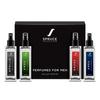 Spruce Shave Club Perfume Set For Men (Pack of 4) | Long Lasting Perfume For Men |Best Perfume for Men| Refreshing & Revitalizing Mens Perfume