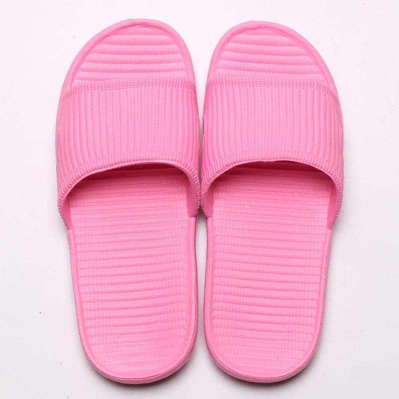 Unisex Home Slippers Summer Indoor Floor Non-slip Slippers Couple Family Women And Men Hotel Bathroom Bath Sandal Slippers