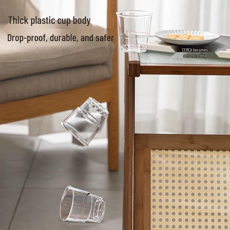 Meliya 200ml Thickened Disposable Plastic Cups