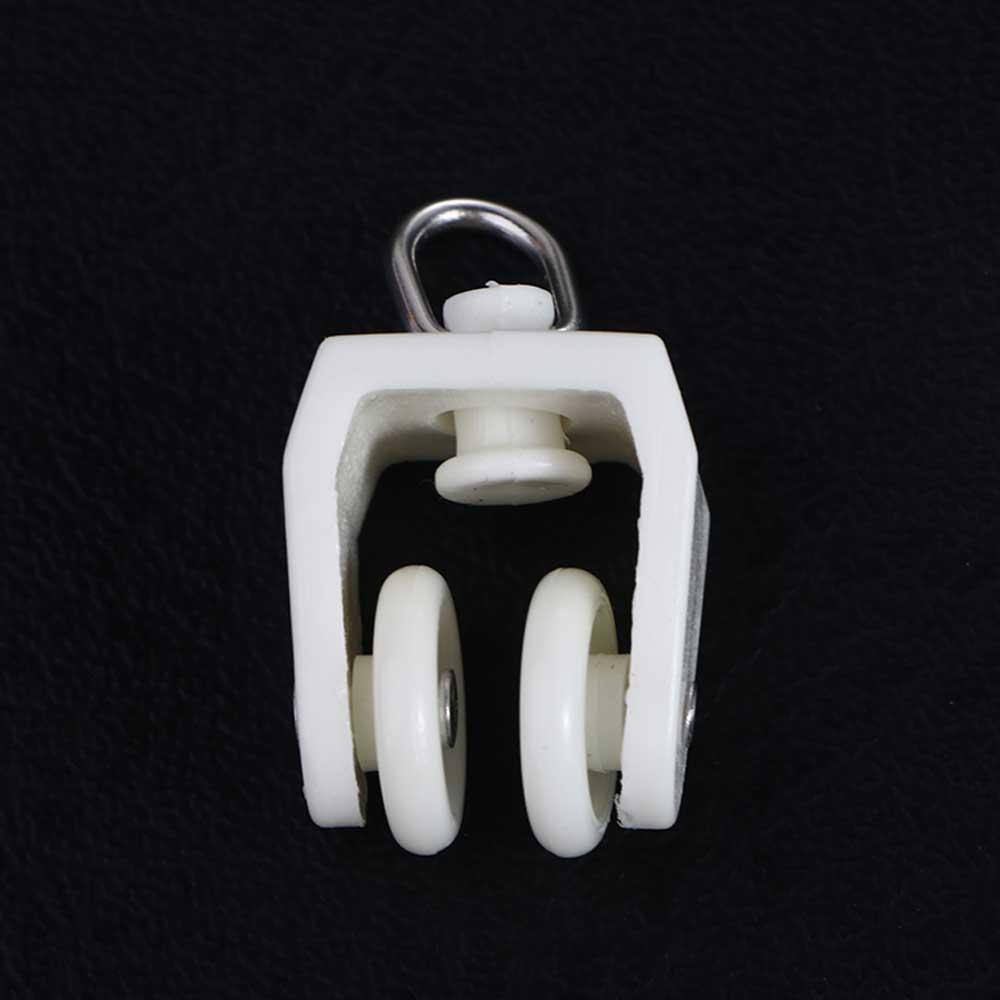 Высокое качество 10 шт. прямые раздвижные изогнутые подвесные ползунки драпировка крючок колесо для штор карниз