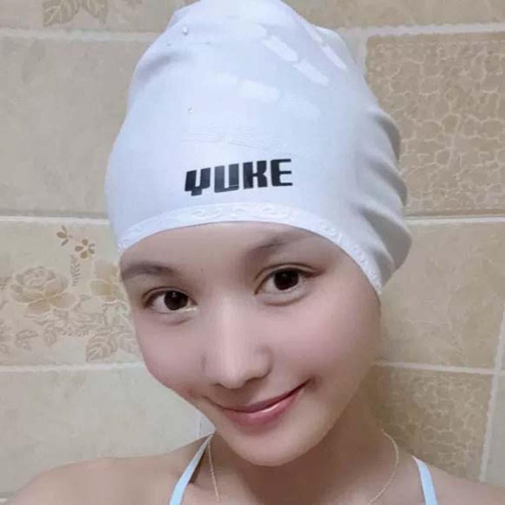 Elastic Snorkeling Cap Soft Swim Head Hood Major Bathing Cap Diving Hat  Women