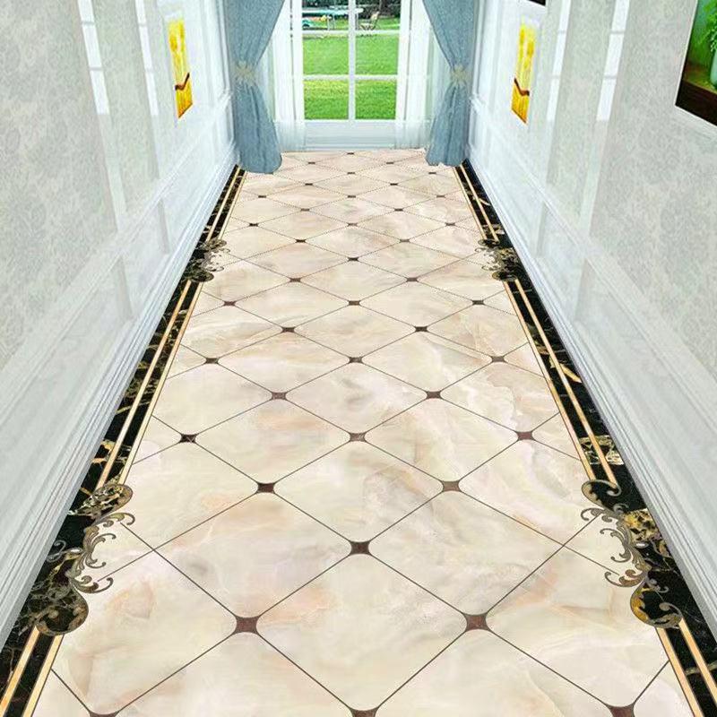 Nordic Style Stair Carpet Geometric Corridor Carpets Hotel Hallway Floor Mat Area Rugs Anti-Slip Rug