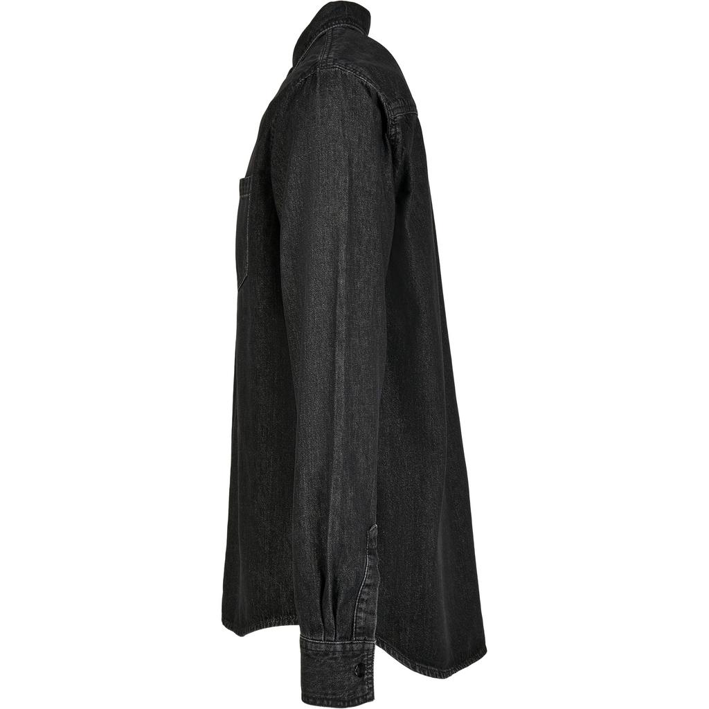 Build Your Brand Унисекс Джинсовая рубашка для взрослых