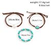 Ingemark 3Pcs/Set Vintage Resilient Beads Bracelet for Women Trend Creative Korean Velvet Adjustable Rope Chain 2026 New Jewelry