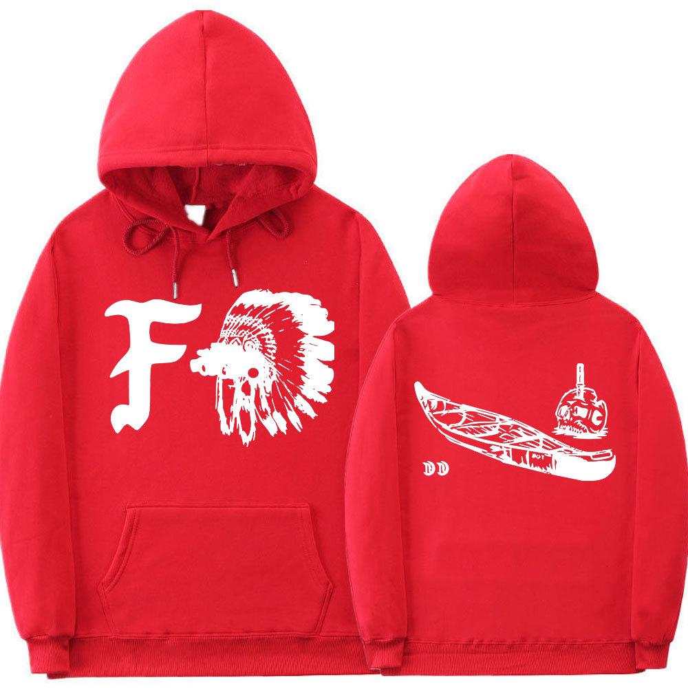 Men Women Clothing Sudaderas Hip Hop Hoody FOG Print Hoodie Forward Observations Group Gbrs Sweatshirt Autumn Winter Long Sleeve