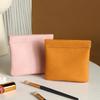 PU Leather Mini Jewelry Bag Makeup Portable Storage Bag Travel Lipstick Key Organizer Earphone Data Cable Organizer Cute Waterproof Change Pocket