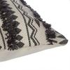 Housse coussin tuftee ethnique 40 x 40 cm Atmosphera - Gris
