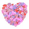 716pcs Foam Heart Stickers Kit Multipurpose Heart Decoration Decals For Wedding Party Supplies