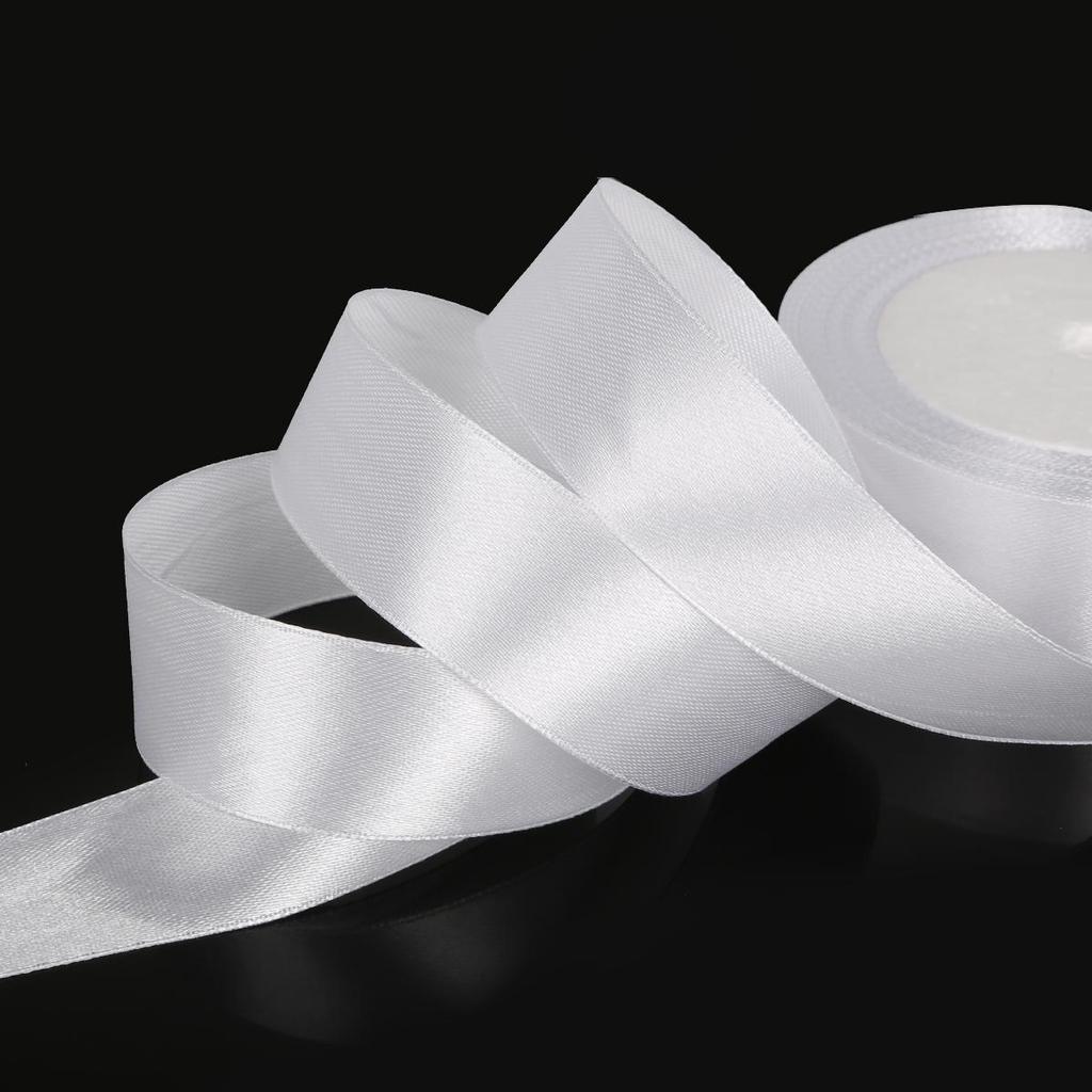 25Yard Satin Ribbons for Wedding Birthday Party Gift Wrapping Christmas Halloween Festival Supplies DIY Crafts Ribbon