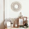 New Handmade Woven Macrame Wall Hanging Round Tapestry Wedding Wall Decoration Living Room Home Decor Art