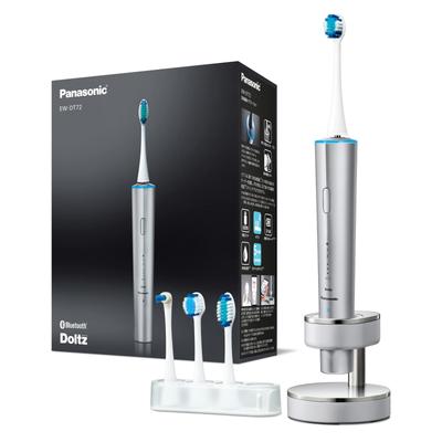 Электрическая зубная щетка Dolts Top Model Silver Bluetooth с функцией светового кольца EW-DT72-S