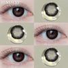 FUNSACHY Brown Korean Lenses Colored Contact Lenses For Eyes Fashion Lens Beautiful Pupil Yearly Use Natural Gray Eye Contacts