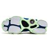 Кроссовки Air Jordan 6 Rings Green Abyss, нескользящая подошва, амортизация, износостойкость, средняя высота, для баскетбола, сине-зеленые 323399-003