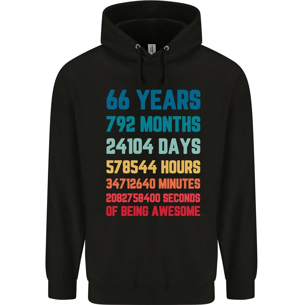 66th Birthday 66 Year Old Hoodie