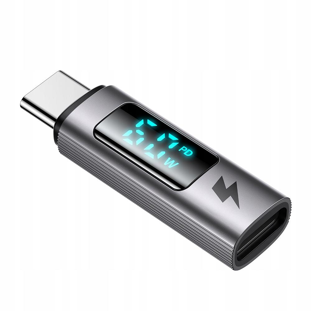 Mcdodo Usb-C Adapter Usb Type C To Lightning Iphone 60W Meter
