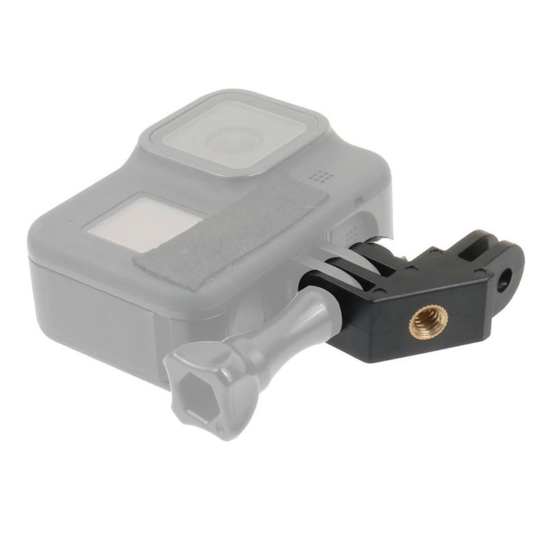 Вертикальное крепление 90-градусный адаптер-локоть для GoPro Hero 12 11 10 9 8 7 6 5 SJCAM Insta360 X2 X3 DJI Osmo аксессуары для экшн-камер