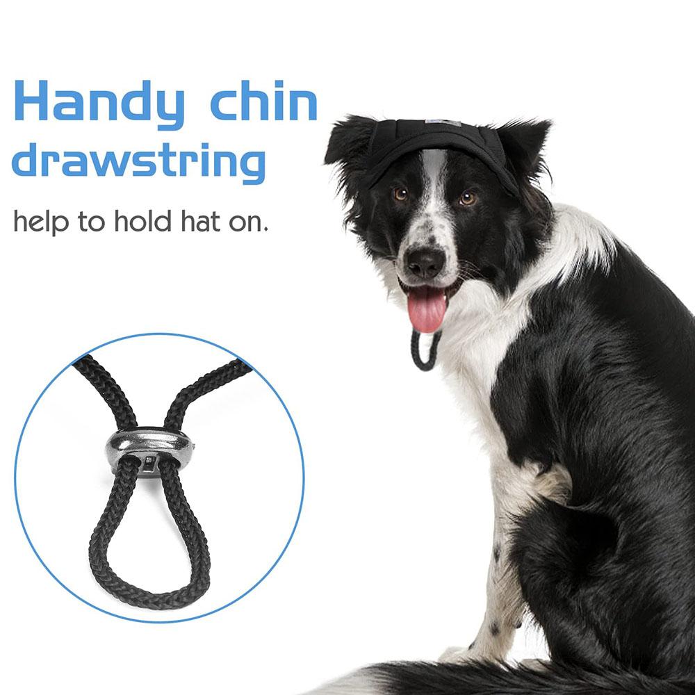 Dog Hat Dog Sun Hat Dog Baseball Cap Dogs Trucker Hat Pet Hats for Small Medium Large Dogs with Ear Holes Adjustable Drawstring