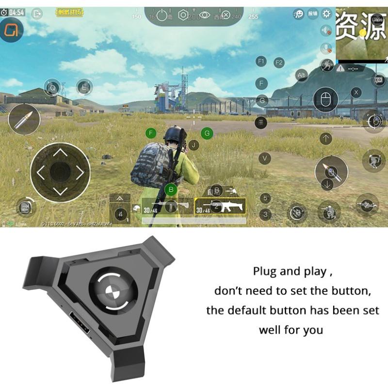 PUBG Mobile Gamepad Controller Игровая клавиатура Конвертер мыши для телефона Android на ПК Bluetooth