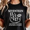 SEVENTEEN Тур 2025 13+3+1=17 Kpop Карат Счастливым Днем Рождения Баста Унисекс Футболка