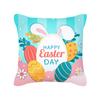Green Easter Pillow Cover Ins Rabbit Easter Egg Cushion Cover Home Decoration Supplies Pillow Cover