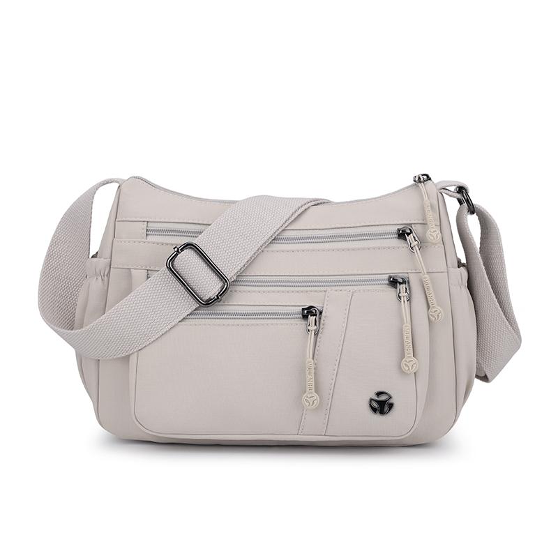 Женская маленькая квадратная сумка, большая вместительная сумка через плечо, сумка для мам среднего возраста, дорожная нейлоновая сумка через плечо