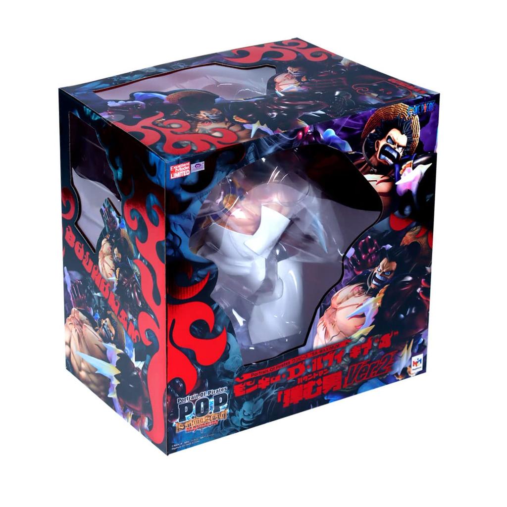 MegaHouse One Piece Monkey Luffy Gear for Bound Man Multicolor Portrait.of.Pirates SA-Maximum D. Ver.2 (MH71625)