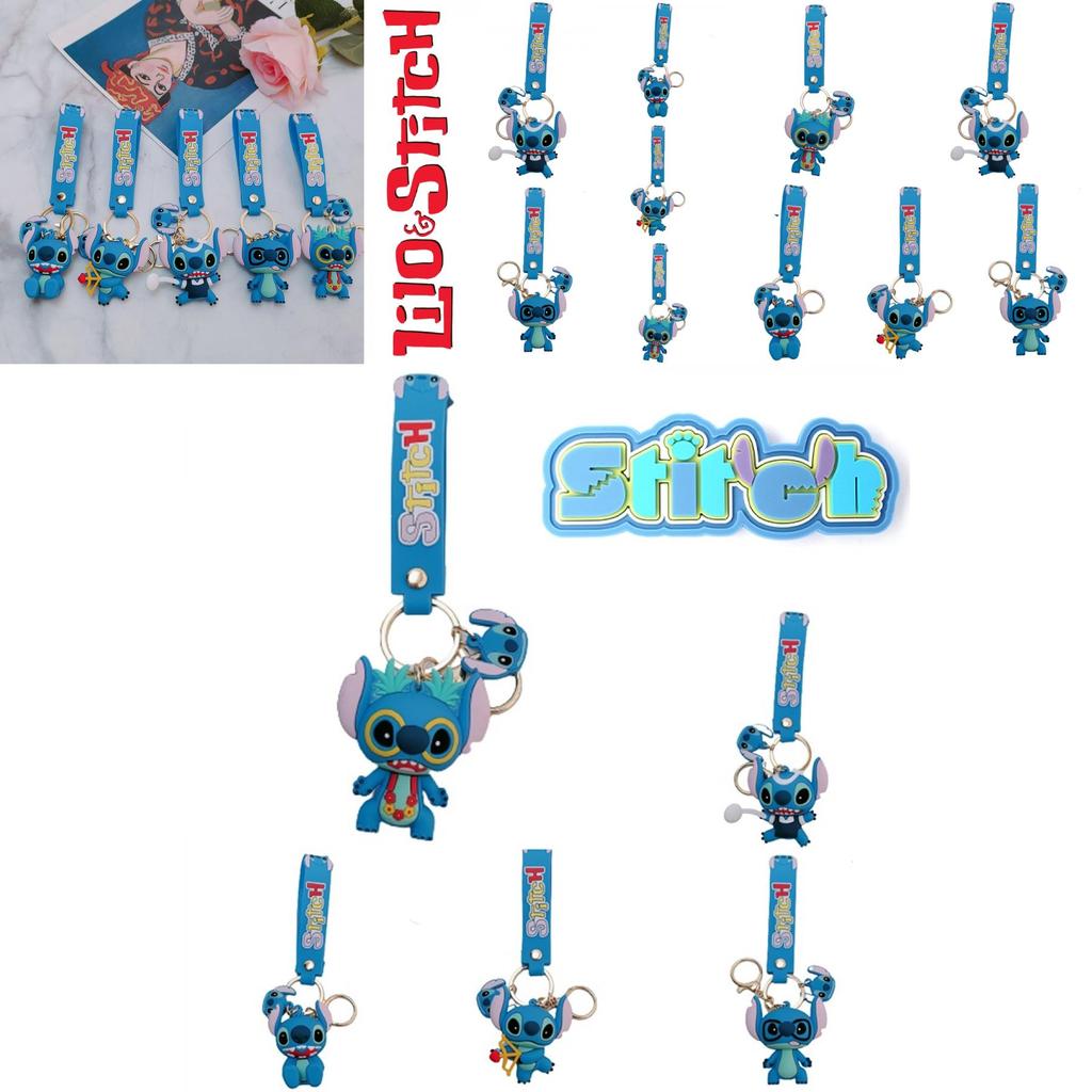 Милая фигурка Лило Стич Купидон Игрушка Брелок Идеальный Рождественский Подарок
