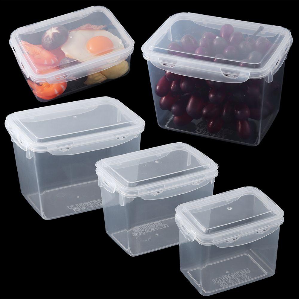 Plastic Camping Cookware Food Picnic Snack Bento Box Meal Storage Container Prep Lunch Boxes