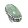 Aquamarine Handmade 925 Sterling Silver Jewelry Ring Size 6 Q9O79