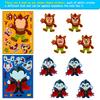 Big Sale/Pack Halloween Face Changer Sticker Halloween Pumpkin Puzzle Sticker Children's Fun Face Changer Sticker