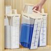 Sealed Laundry Powder Storage Box with Measuring Cup Detergent Powder Tank