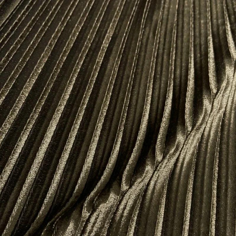 Solid Color 100x150cm Pleated Satin Fabric Per Meter Needlework Dress Skirt Costume Clothes Diy Sewing Cloth Soft Glossy Smooth