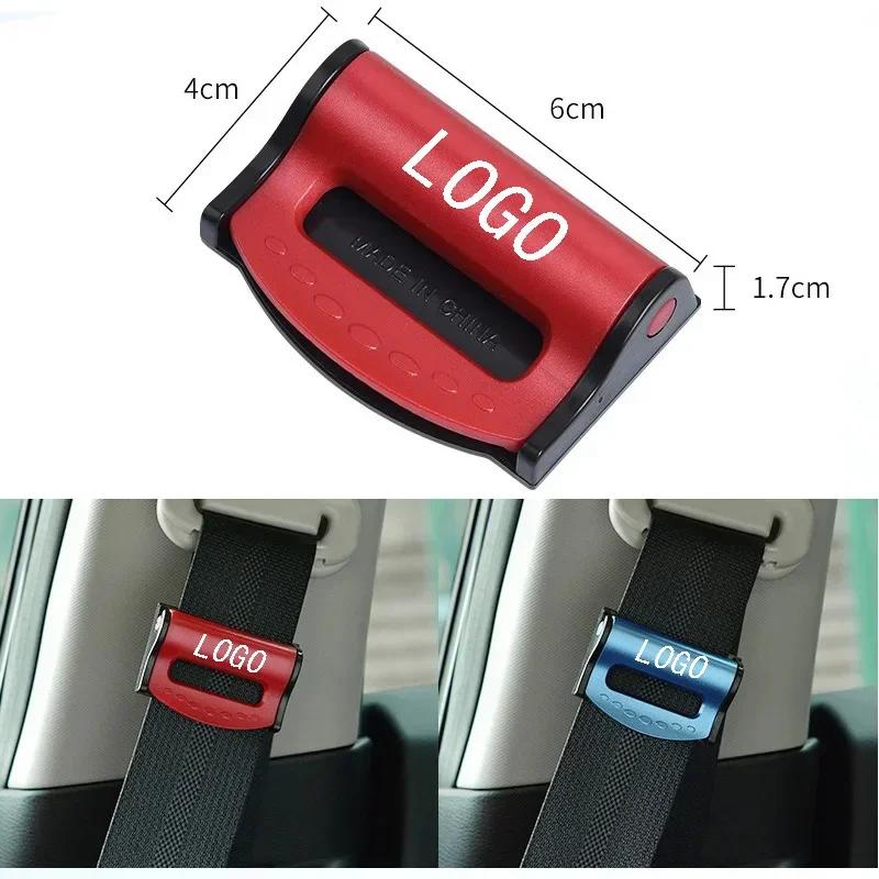 Car Stickers For Alfa Romeo 2PCS Car Safety Belt Clips Adjustable Seat Belt Buckle Fixing Clip For Alfa Romeo Giulia Stelvio MiT