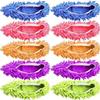 2pcs Multifunction Floor Dust Cleaning Slippers Shoes Cloth Lazy Mopping Shoes Home Floor Washable Cleaning Microfiber Cloth