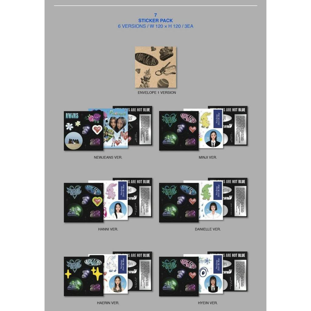 NewJeans Новые джинсы / 1-й EP-альбом (Синяя книга вер.)